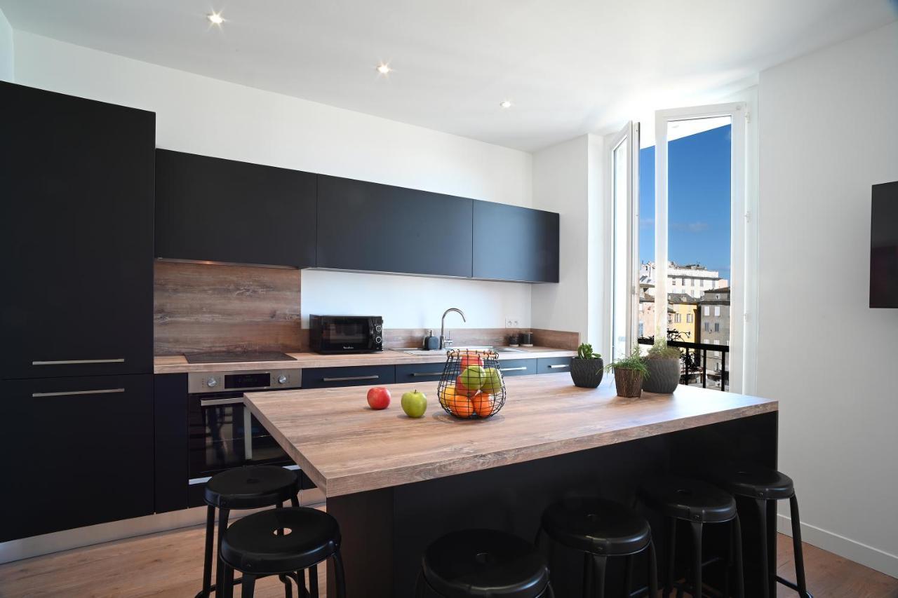 Sognu Di Matteu - Bel Appartement Entierement Climatise - Vue Mer, Vieux Port Bastia Bastiya Dış mekan fotoğraf